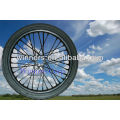 2013 Brand New High quality Solid 16 Inch Semi Pneumatic Rubber Wheels